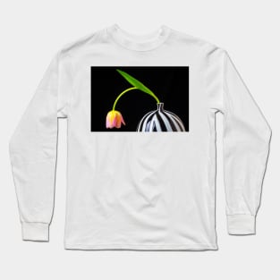 Bent Tulip In Vase Long Sleeve T-Shirt